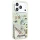 4. Karl Lagerfeld Liquid Glitter Beach & Sand Case for iPhone 17 Pro / 18 Pro - Beige