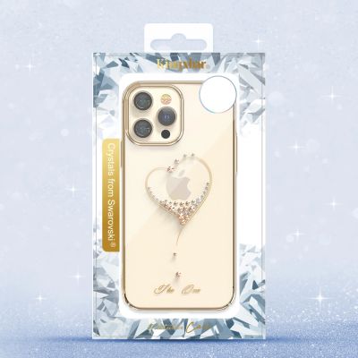 5. Kingxbar Elegant Series case iPhone 13 Pro Max case back cover transparent