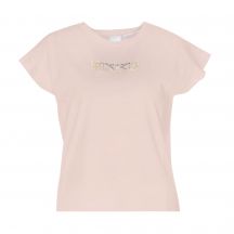 Pinko Interlock T-shirt + Logo Strass W 101609A12H