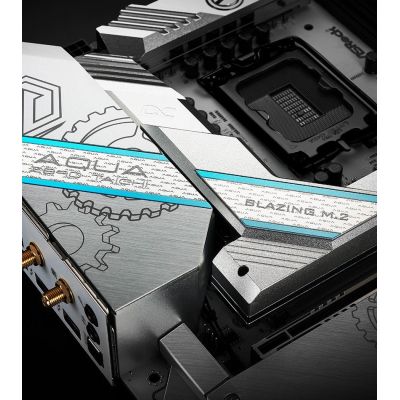 11. Asrock Z890 Taichi AQUA Intel Z890 LGA 1851 (Socket V1) Extended ATX