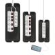 6. LogiLink KAB0077 cable organizer Universal Cable box Black 3 pcs.