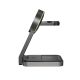 3. Tech-Protect QI15W-A28 MagSafe 3in1 Inductive Charger with Smartphone / Apple Watch / AirPods Stand - Black