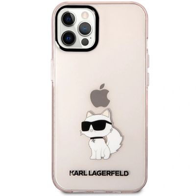 3. Karl Lagerfeld Choupette Collection Case for iPhone 12 / 12 Pro - Pink