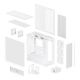 8. Arctic Xtender Weiß Transparentes Glasfenster window with GPU mount