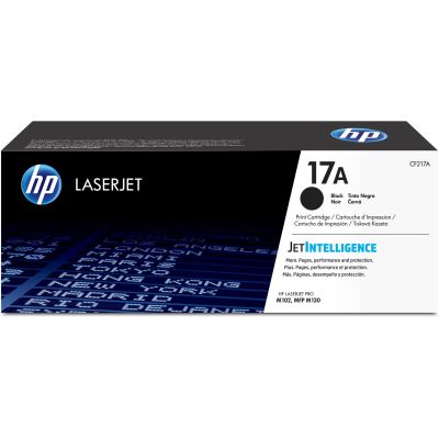 HP Black Toner HP 17A, HP17A=CF217A, 1600 pages