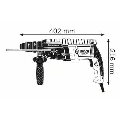 7. Bosch GBH 2-28 F Professional 880 W 900 RPM SDS Plus