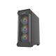 34. NATEC Genesis Irid 505 ARGB NPC-1518 Case (ATX, Micro ATX, Mini ITX; Black)