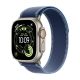 3. Apple Watch Ultra 3 (2025) 5G 49mm Natural Titanium Case with Trail Loop M/L - Blue/Light Blue