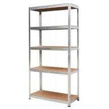 AW shelf 5 shelves 180x90x40 load capacity 250kg 5.0mm press-fit quick assembly