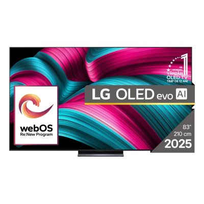 LG OLED83C51LA OLED EVO 83'' 4K Ultra HD 144Hz TV WebOS Dolby Atmos Black