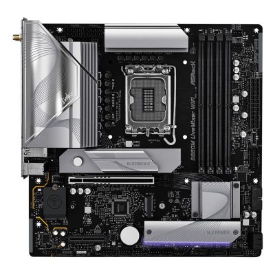 3. ASRock B860M LiveMixer WiFi Motherboard