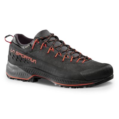 La Sportiva TX4 Evo GTX approach shoes - carbon/tomato