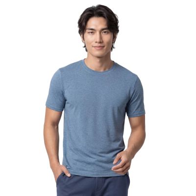 Skechers Go Dri All Day Tee TS107-BLGY Blue L