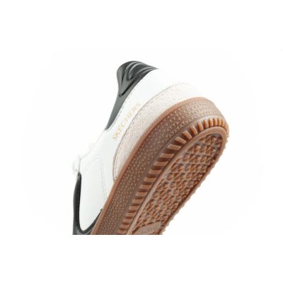 16. Skechers Kickoff women's sneakers white leather sports shoes