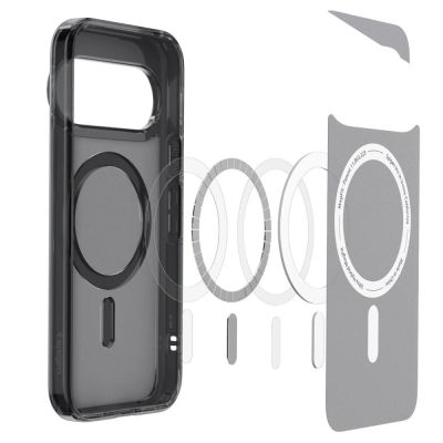 6. Spigen Ultra Hybrid Mag MagSafe Case for Google Pixel 11 Pro - Black and Gray