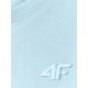 6. Girls' loose plain T-shirt 4F 4FJRSS26TTSHF3984-33S