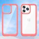 8. Outer Space Case iPhone 14 Pro Max hard cover with a gel frame red