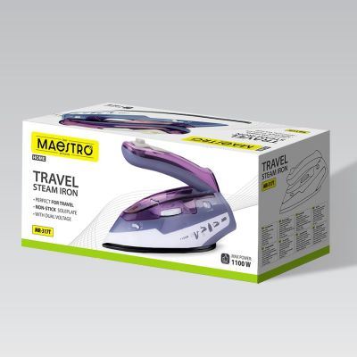 6. 1100W MR-317T MAESTRO travel iron