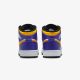 5. Air Jordan LA Lakers 1 MID (GS) shoes - DQ8423-517