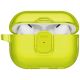 3. Uniq Glase Pro Case for AirPods Pro 3 Lock Case - Transparent Yellow