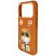 3. Nimmy Cool&Cute 2.0 Cat Case for iPhone 17 Pro - Orange