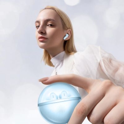 6. Baseus Bowie E5 TWS Wireless Headphones - Blue