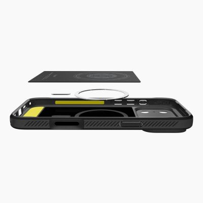 7. Spigen Rugged Armor Mag MagSafe Case for iPhone 17 Pro - Matte Black