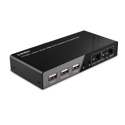 2. Lindy 32809 KVM Switch Black