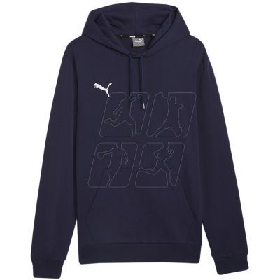 4. Puma Team Goal Casuals Hoody M 658618 06