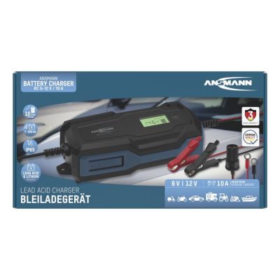 15. Ansmann 1001-0146 Vehicle Charger 6 - 14 V Black