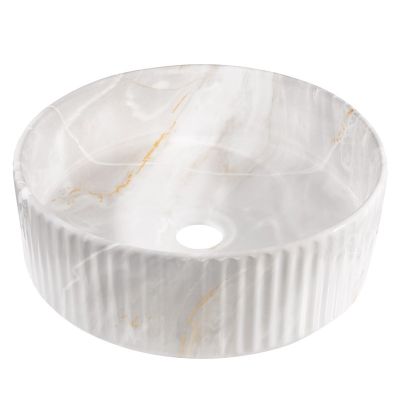 WASHBAS COUNT GLAMOR TREND 36CM GRE/BE