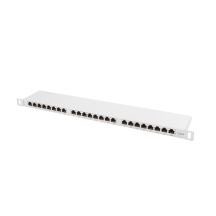 Patch panel Lanberg PPS6-0024-S (0.5U; cat. 6; 24xRJ-45)