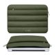 3. Tech-Protett Fluffy Laptop Bag 13-14 - Green
