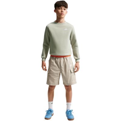 6. Nike Sportswear Club Fleece Kids' Sweatshirt Light Green FD3006 304