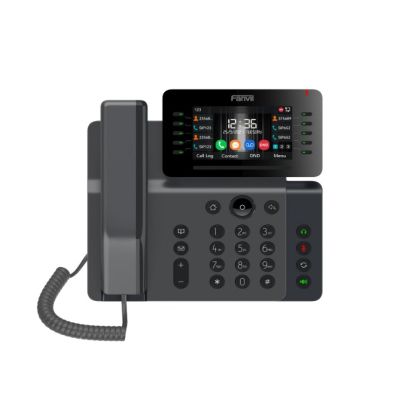 2. Fanvil V65 VoIP Phone Black 20 Lines LCD Wi-Fi