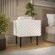 3. Bedside table 2 pcs LUCCA 47x40x52 white