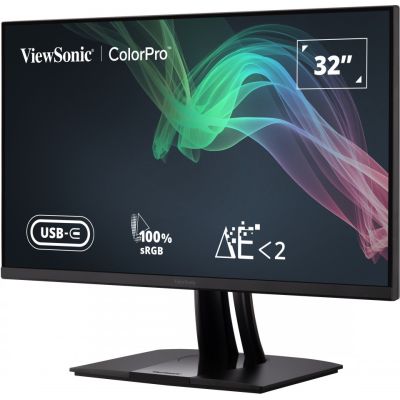4. Viewsonic VP56 Computer Monitor 81.3 cm (32") 3840 x 2160 px 4K Ultra HD LED Black