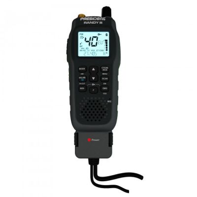 10. CB Portable Handheld Radio ASC PRESIDENT Randy III