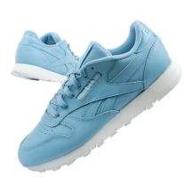 Reebok women's sports shoes Classic sneakers blue fashionable leather
