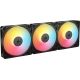 5. Corsair RS120-R ARGB Computer Case Fan 12 cm Black 3 pcs.