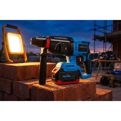 14. Cordless Rotary Hammer EXTRALINK POWERLINK PWL-6608 26MM 20V 2X4AH