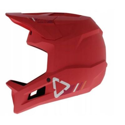3. LEATT Helmet MTB Gravity 1.0 V24 full-face bicycle helmet, size M, red
