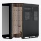 4. APNX V1 PC Case, Midi-Tower, ATX, Tempered Glass, Wood, black