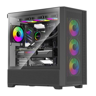 3. Xilence Xilent Flux Midi Tower, Black