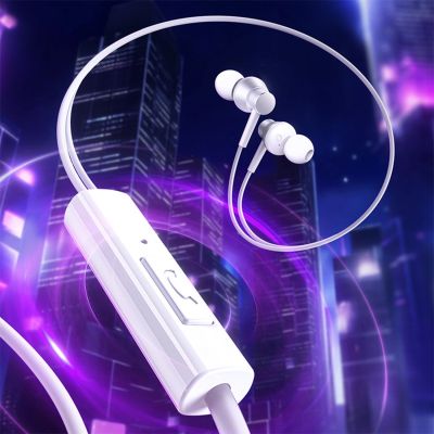 11. Baseus Encok HZ11 wired in-ear headphones with minijack - white