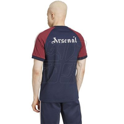 2. Adidas Arsenal London 3 Stripes Tee JSY M IY0053