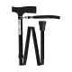 7. Folding walking stick (black)