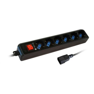 TECHLY POWER STRIP WITH UPS CABLE - 6 OUTLETS
