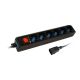 TECHLY POWER STRIP WITH UPS CABLE - 6 OUTLETS