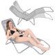 12. GRAVITY FOLDING CHAIR LAZZY GREY ENERO CAMP